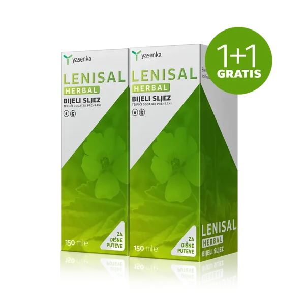 Lenisal Herbal Navadni slez 1+1