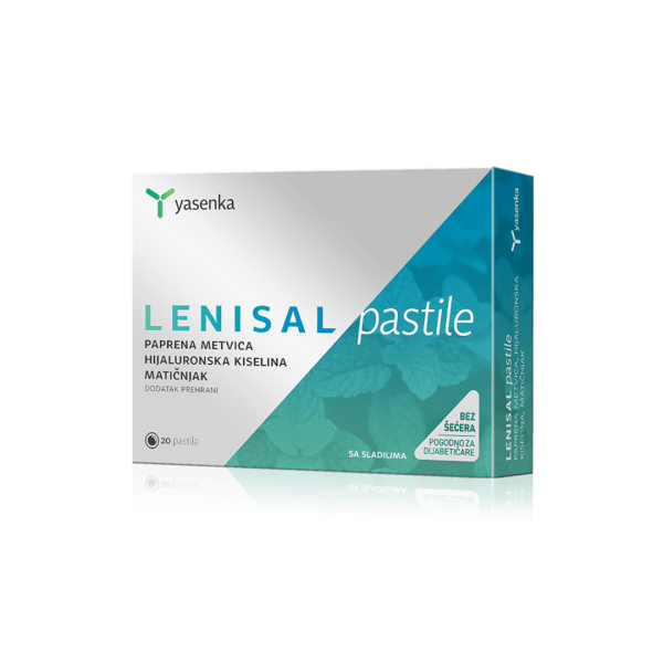 Lenisal pastile paprena metvica hijaluronska kiselina i matičnjak
