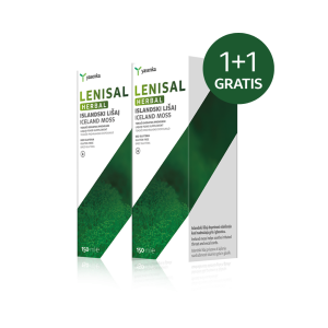 Lenisal Herbal sirup Islandski lišaj 1+1