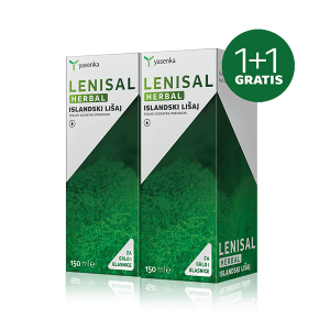 Lenisal Herbal sirup Islandski lišaj 1+1