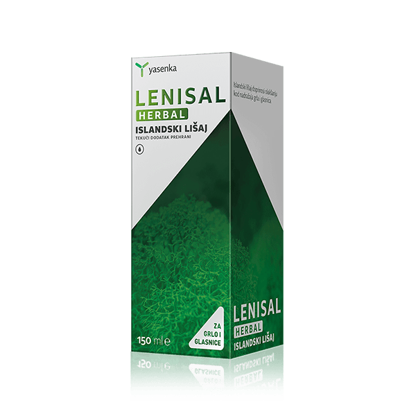 Lenisal Herbal Islandski lišaj sirup