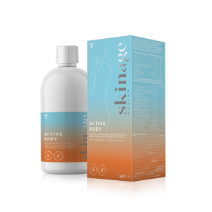 Skinage Active Body detoks kutija i boca