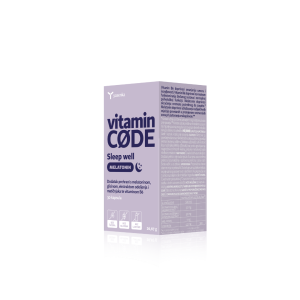 Dodatak prehrani s melatoninom, glicinom, ekstraktom odoljenja i matičnjaka te vitaminom B6